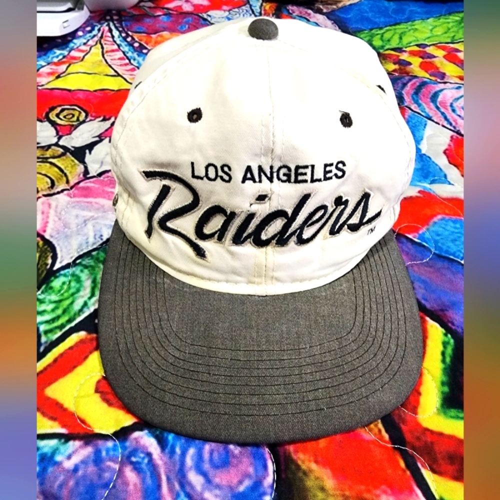 Vintage Sports Specialties Los Angeles Raiders Snapback Hat 90s